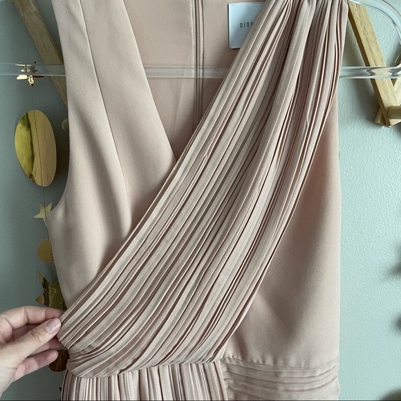 Dion Lee Wrap Effect Plisse crepe nude dress - Picture 6 of 9